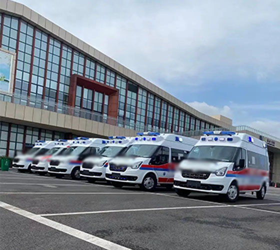 蒲县服务车队展示